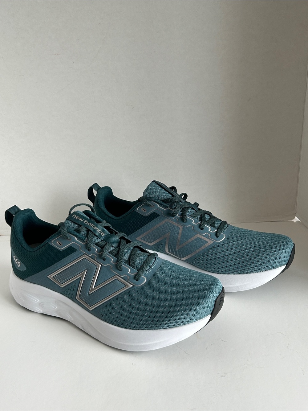 New Balance V4 Running Shoes Comfort Insert Memory Foam "Salt Water" Men 11